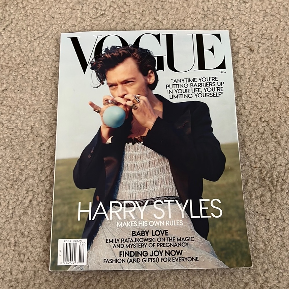 Harry styles Vogue magazine
